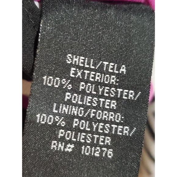 Nicole Miller Women's Black & Pink Pleated Square Neck 3/4 Sleeve Top Blouse 6 - Picture 8 of 15